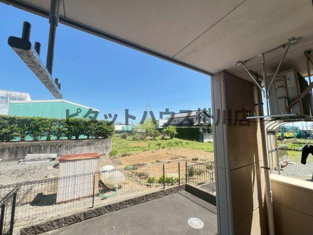 磐田市大久保アパート バルコニー