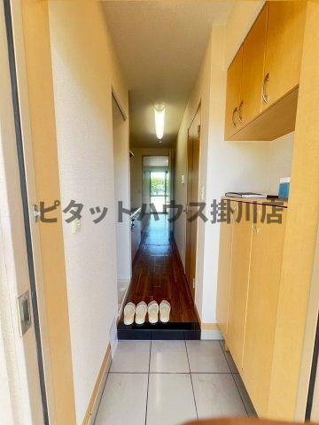 磐田市大久保アパート 玄関