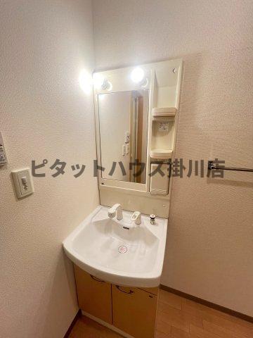 磐田市大久保アパート 洗面