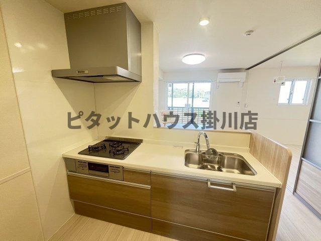 磐田市加茂アパート キッチン