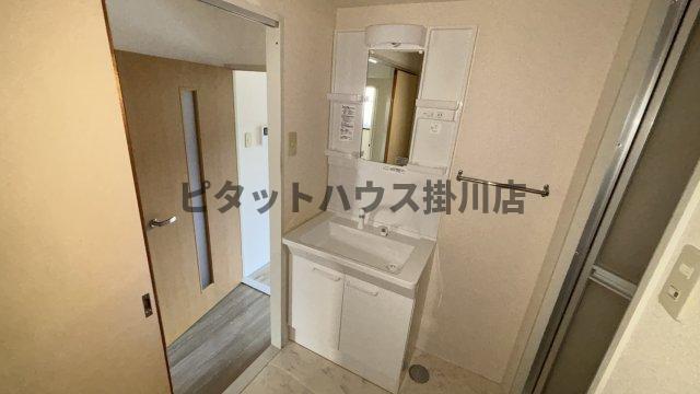 掛川市下俣南アパート 洗面