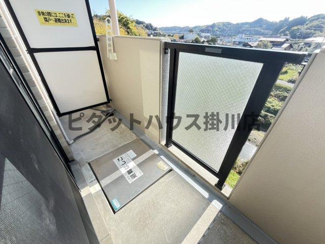 掛川市宮脇アパート バルコニー