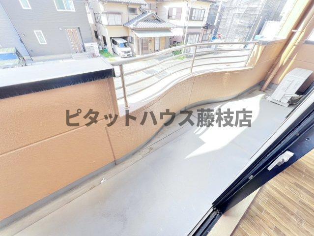 焼津市東小川マンション バルコニー