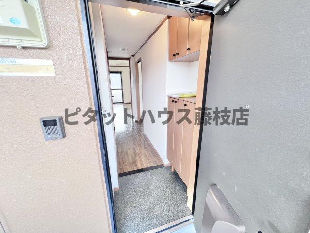 焼津市東小川マンション 玄関