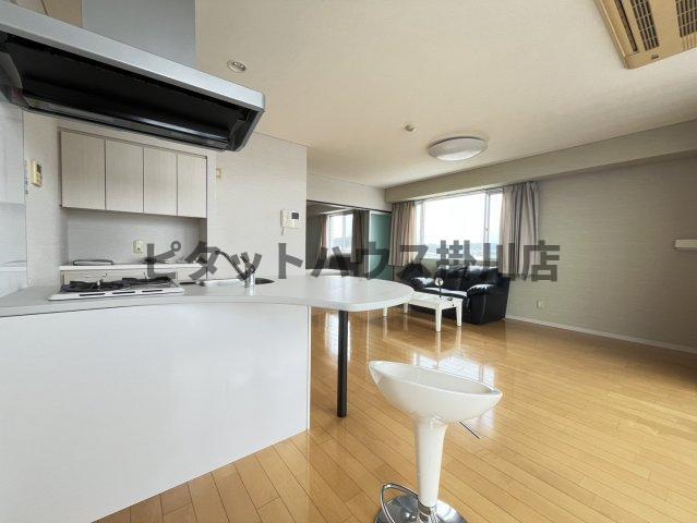 掛川市大池マンション リビング