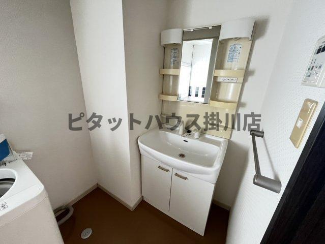 掛川市大池マンション 洗面