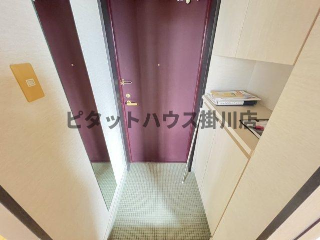 掛川市大池マンション 玄関