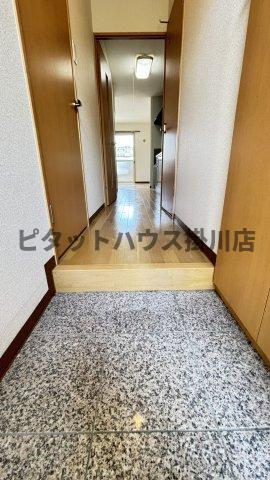 袋井市愛野南マンション 玄関