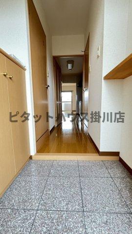 袋井市愛野南マンション 玄関