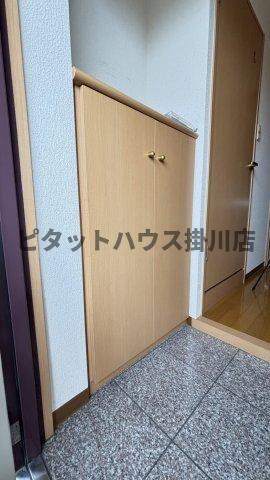 袋井市愛野南マンション 玄関