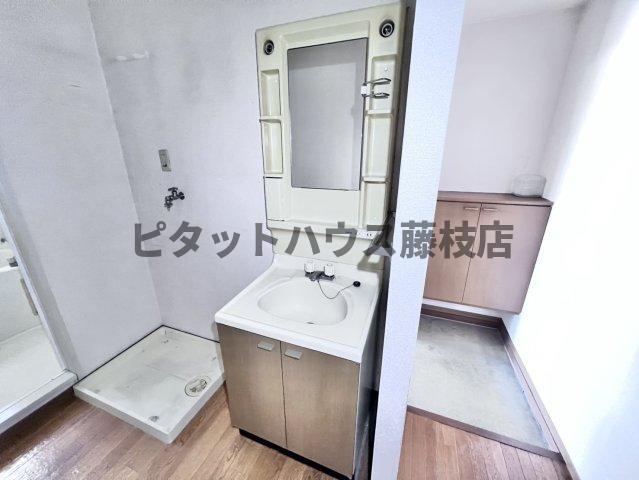 焼津市東小川アパート 洗面