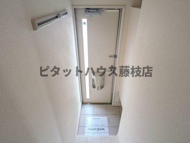 藤枝市南駿河台アパート 玄関