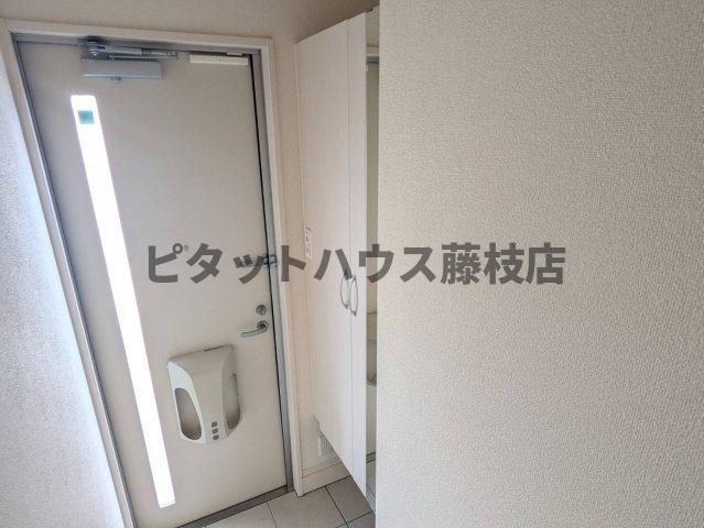 藤枝市南駿河台アパート 玄関