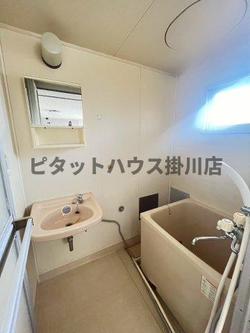 袋井市方丈アパート バス／シャワー