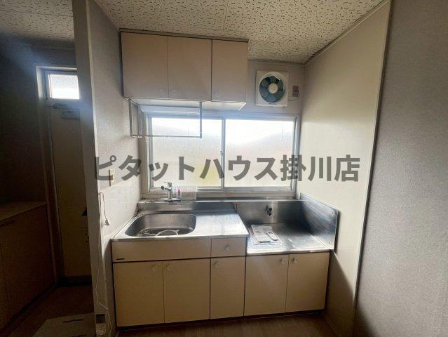 袋井市方丈アパート キッチン