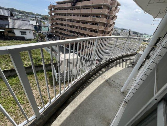 掛川市青葉台アパート バルコニー