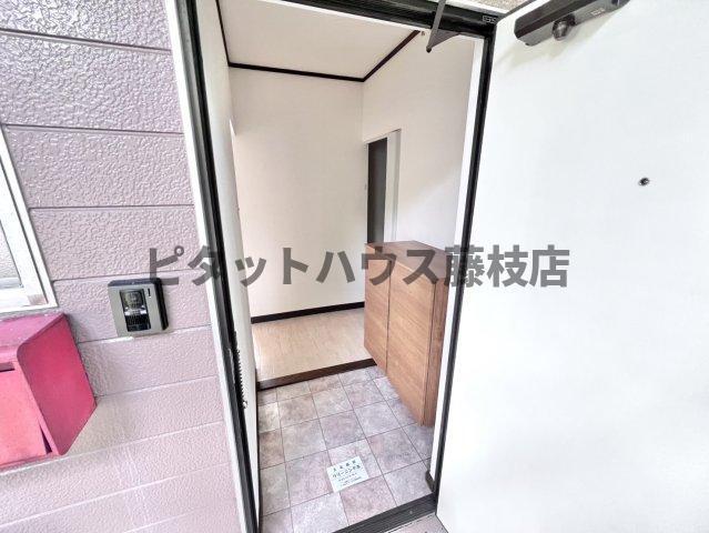 藤枝市兵太夫アパート 玄関