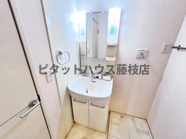 焼津市大村アパート 洗面