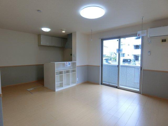 袋井市堀越アパート リビング
