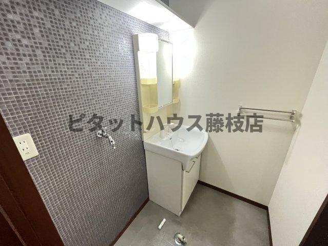 藤枝市水守アパート 洗面
