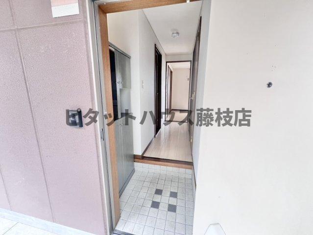 藤枝市下青島アパート 玄関
