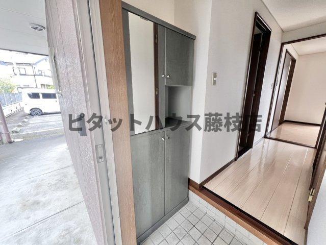 藤枝市下青島アパート 玄関