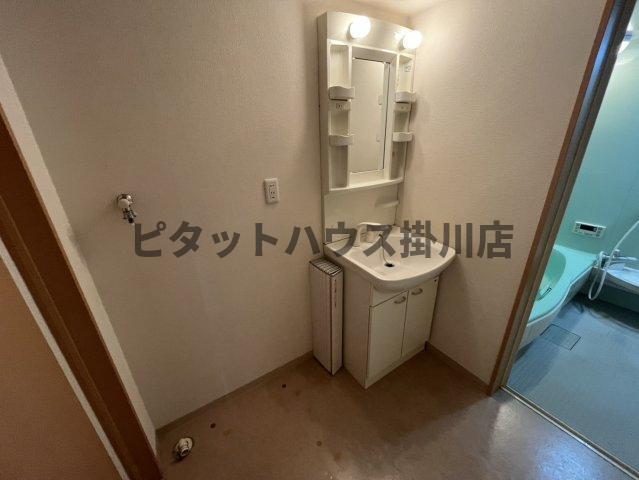 掛川市八坂アパート 洗面