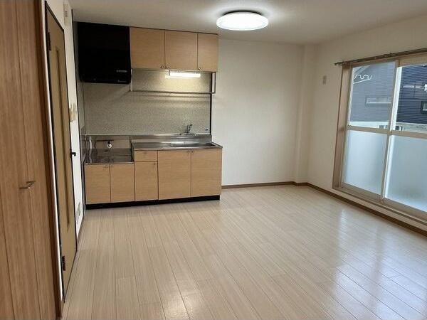 掛川市富部アパート リビング