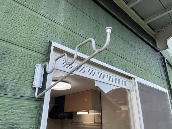 掛川市富部アパート バルコニー