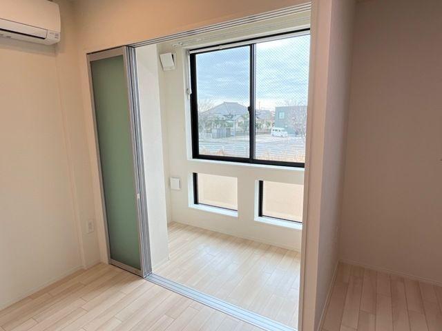磐田市安久路アパート バルコニー