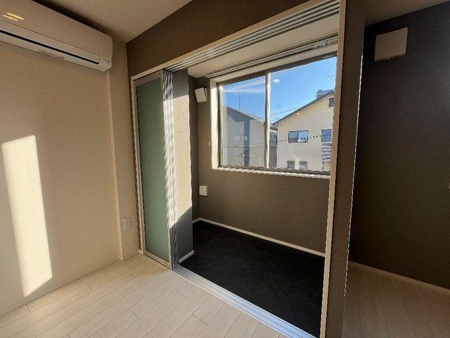 磐田市安久路アパート バルコニー