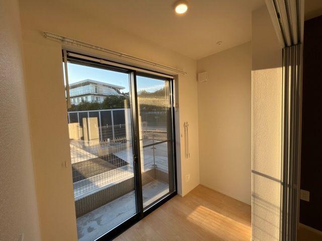 磐田市安久路アパート バルコニー