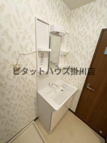 掛川市家代マンション 洗面