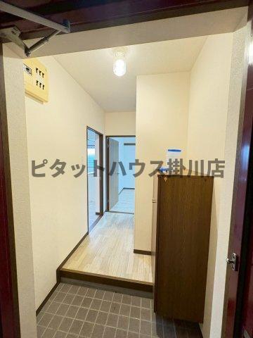掛川市家代マンション 玄関