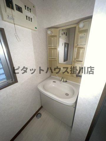 掛川市家代の里マンション 洗面
