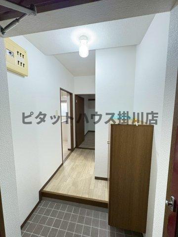 掛川市家代マンション 玄関