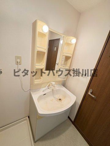 掛川市家代マンション 洗面
