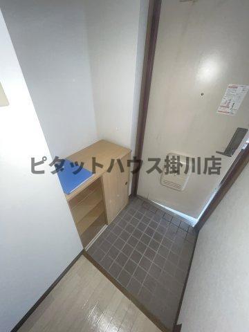 掛川市家代の里マンション 玄関