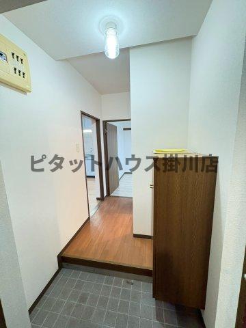掛川市家代マンション 玄関
