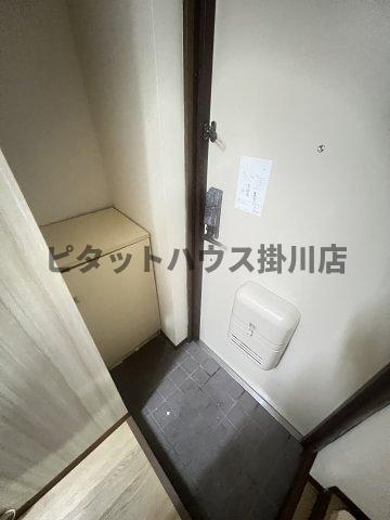 掛川市家代の里マンション 玄関