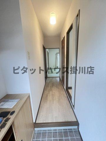 掛川市家代の里マンション 玄関