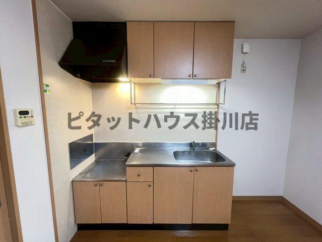 袋井市愛野東アパート キッチン