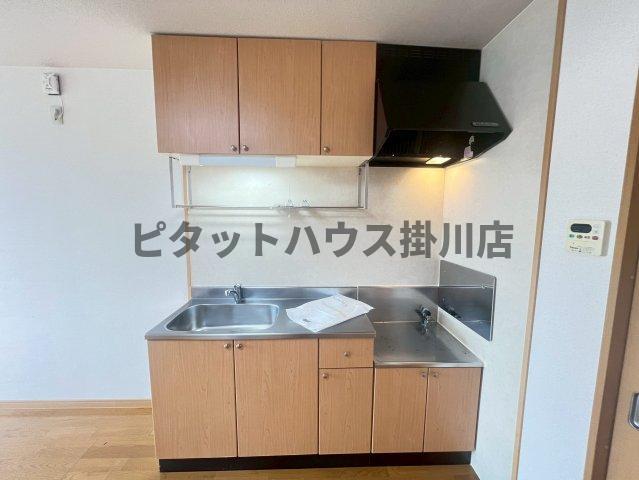 袋井市愛野東アパート キッチン