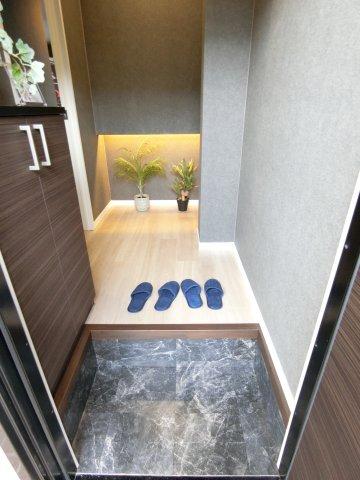 菊川市柳アパート 玄関