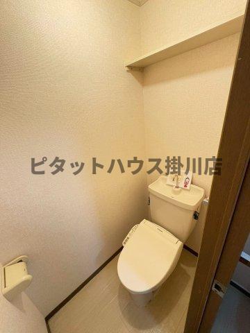 袋井市豊沢アパート トイレ