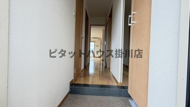 菊川市吉沢マンション 玄関