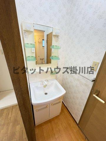 袋井市豊沢アパート 洗面