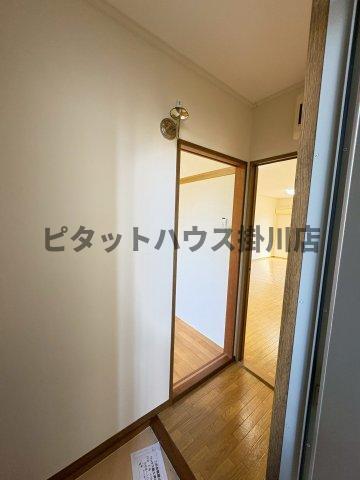 袋井市豊沢アパート 玄関
