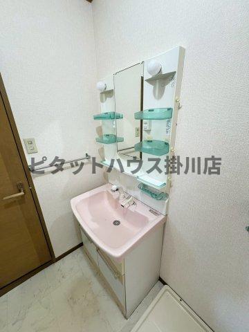 袋井市豊沢アパート 洗面
