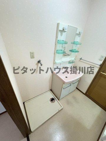 袋井市豊沢アパート 洗面